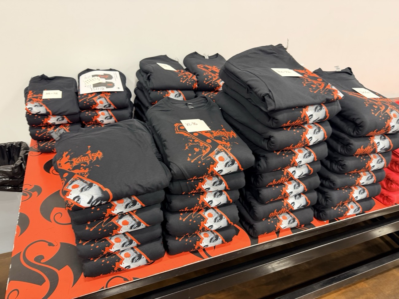 Strange Wid' It Tour 2026 printed merch, Tech N9ne tee